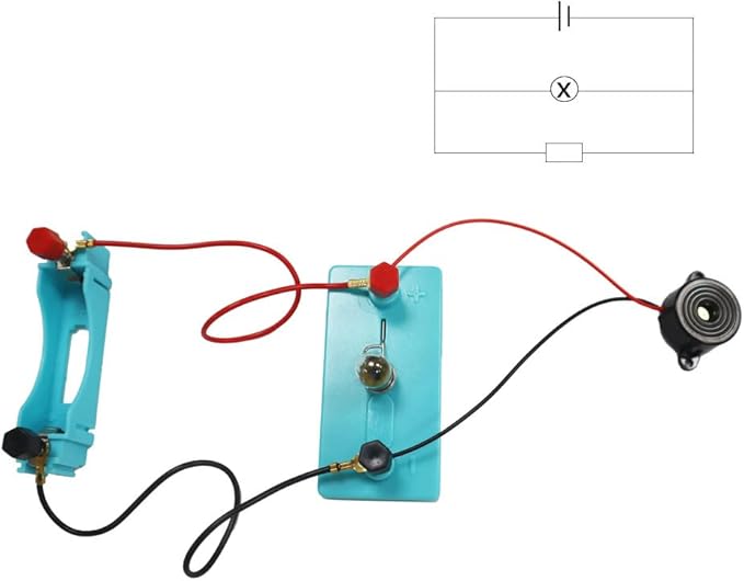 Circuit Electric DC Motor Kit, Educational Montessori Learning Science Kits for Kids DIY STEM Project Set
