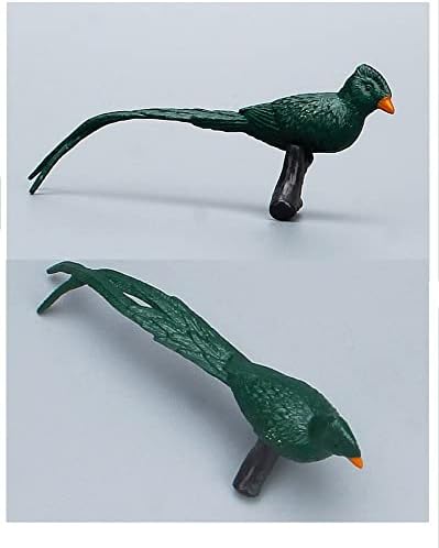 SmilerSmile Animal Assorted Mini Plastic Figures Toy Set, Educational Party Cake Topper, Goody Bag Filler (10pcs Bird)