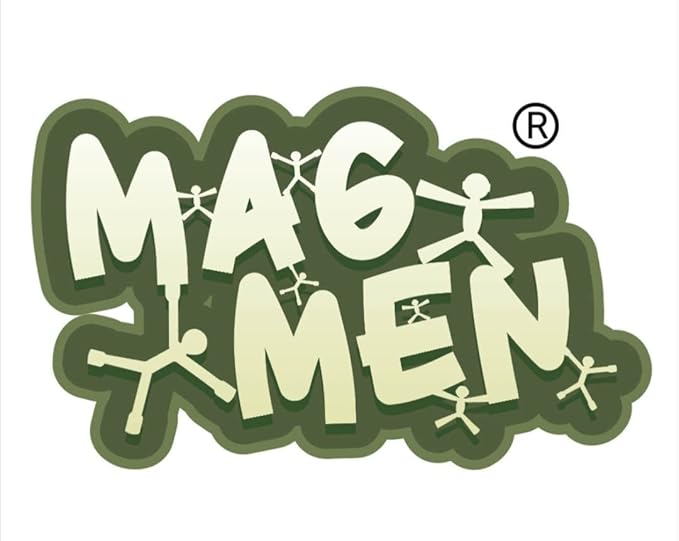 MAGMEN Magnetic Fidget Toys 5 Pack Travel Entertainment for Kids Ages 3 and Up STEM Sensory Toys for Airplane Car Trips & Quiet Play.