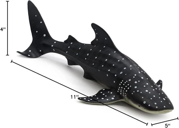 Solid Sea Animals Educational Toys,Simulation Ocean Shark Sea Creature Toy for Toddlers Kids (Whale Shark)