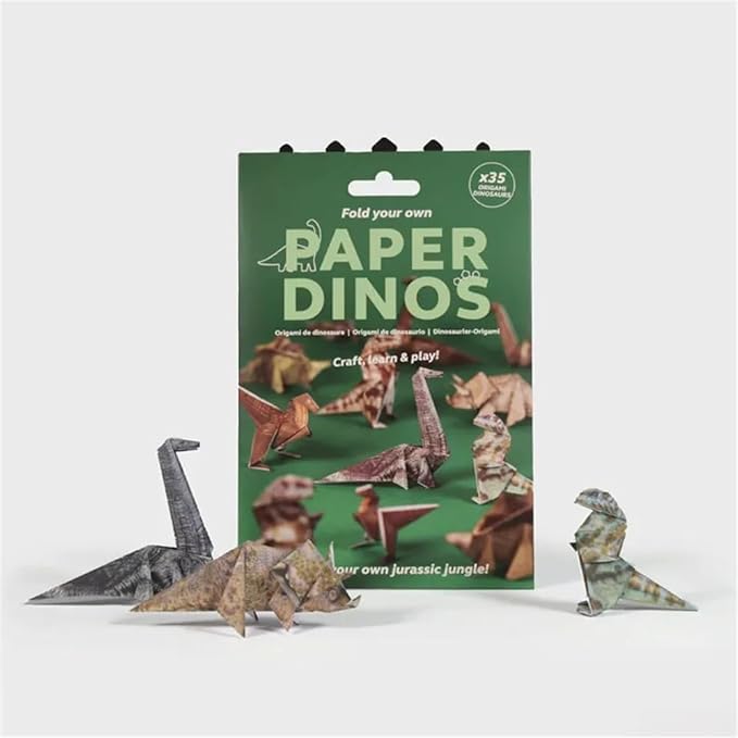 DIY Paper Cats Kit, 50 Sheets Cute Kitten Origami Papercraft, Fun 3D Animal Sculpture Craft, Creative Paper Sculpture Desktop Bookshelf Decoration, Funny Gift for Pet Lovers (Dog)