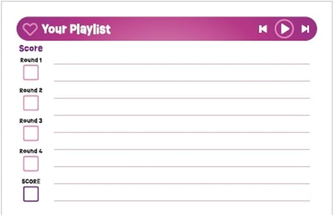 Outscore Your Rivals in a Game of Song Titles| Family Friendly| Music Party Game| Great for Groups