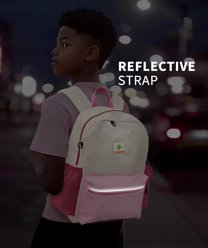 Toddler Backpack for Boys 2-5: Preschool Backpack for Boys Girls - Cute Kids Backpack for Boys 13.5" H Fit Folder