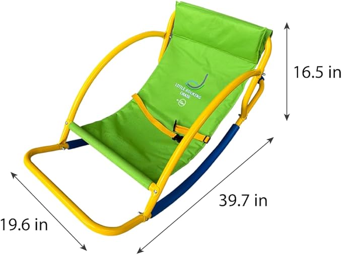 Bright Autism Rocking Chair for Kids (9-12 Years) - Sensory Rocker for ADHD and Special Needs. Great Therapy Tool for Calming Senses. for Sensory Room, Daycare and Playground. Indoor and Outdoor Play