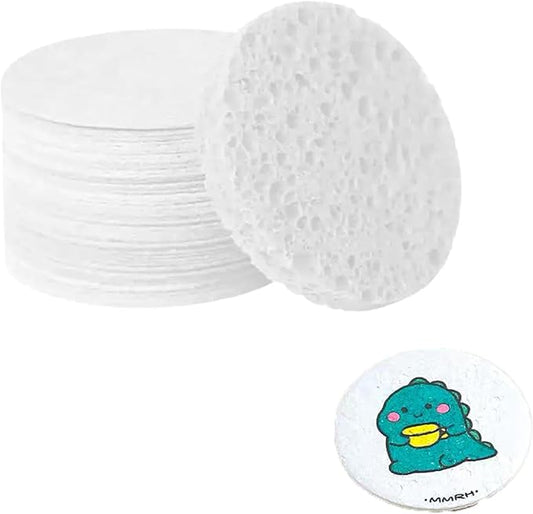 Magic Puffy Paint Foam Texture Paper – 12 Round 3D Foam Texture Sheets for DIY Puffy Paint Crafts and Kids Art Projects