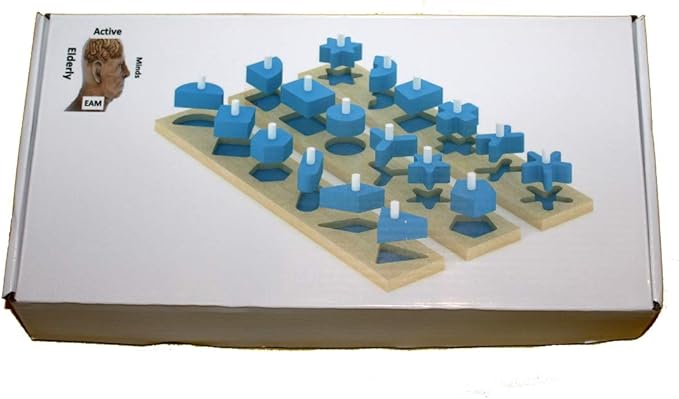 Activities for Seniors - A Shape Sorting Puzzle for The Elderly - Dementia - Alzheimer's, Learning Disabilities