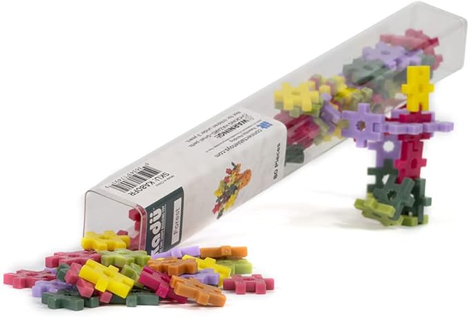 KADU Forest 80 Piece Set - STEM/STEAM Building + Construction Toy, for Open + Imaginative Play