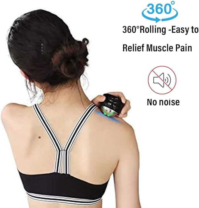 Cold Massage Roller Ball - Gifts for Men Women Teens BoysοΌStays Cold for 6 Hours, Home Office Travel Essentials,Sports Fitness Relaxations Gift,Rapidly Relieve Muscle Pain and Tension