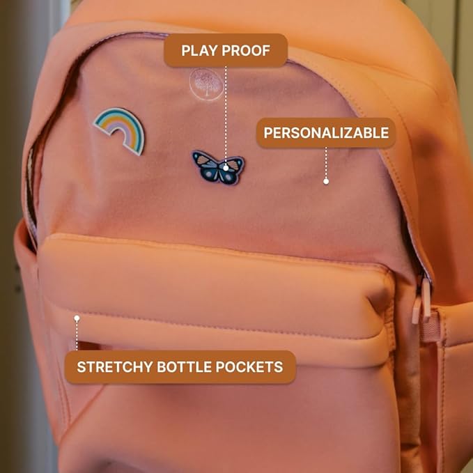 Parker Kids Backpack | Tear-Resistant & Comfortable Backpack for Kids with Patch Customization | Play-Proof Kid School Bag