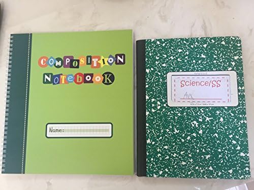 Channie's Youth Composition Notebook - Handwriting Practice, Improvement Journal for Kids, Older Learners, & Special Needs Students, Calligraphy Workbook with Special Writing Blocks, Green
