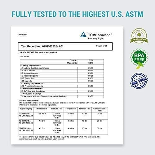 TOP BRIGHT Montessori Toddler Fishing Game - Kids Wooden Magnetic Fishing Toys Gifts for 3 Years Old Girls Boys, Fine Motor Skills for Toddler