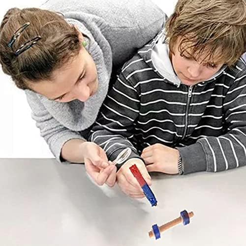 Magnets for Kids Classroom Students Education Science Experiment Kid Magnets Kit Set Including Bar/Ring/Horseshoe Magnets/Compass/Iron Filings