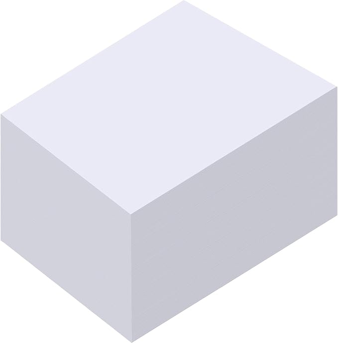 Sherr 1000 Sheets Construction Paper Bulk Colored Cardstock A4 9" x 12" Heavyweight Craft Printer Paper for Kids Bulk School Supplies Art(White)