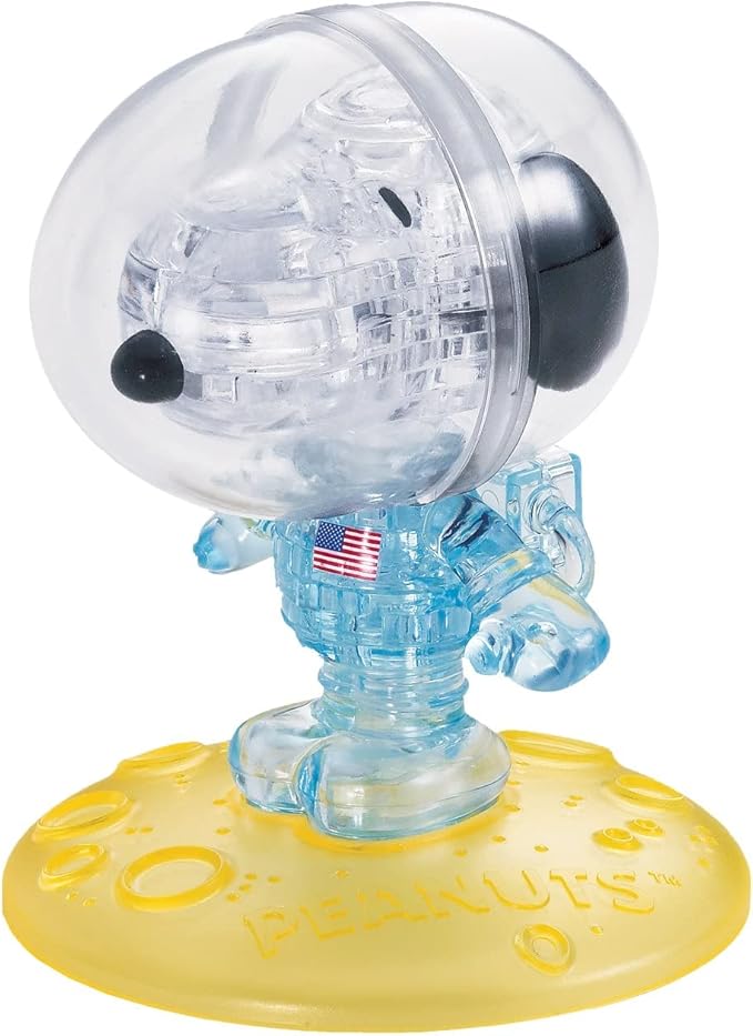 BePuzzled Original 3D Puzzle - Astronaut Snoppy