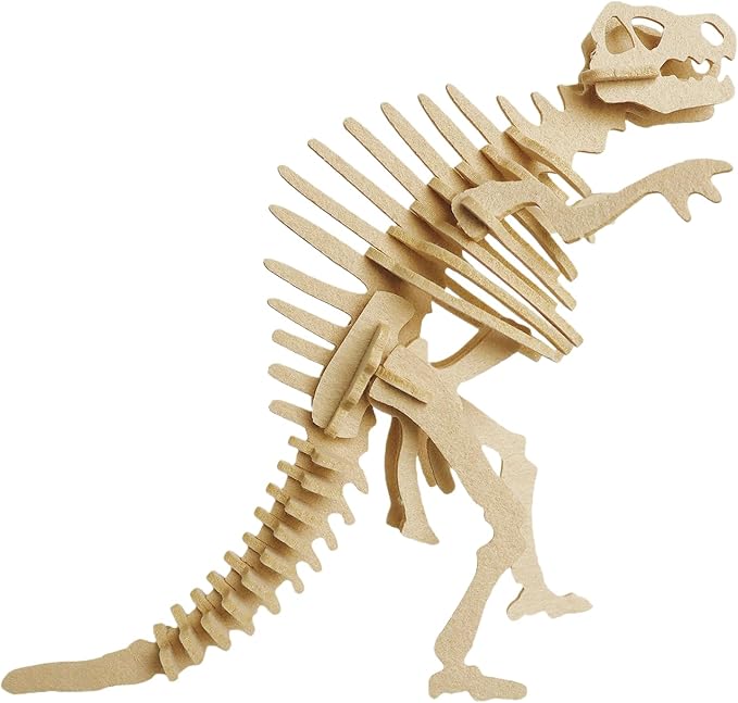 Children's Felt Spinosaurus 3D Jigsaw Puzzle Unique Felt Material Creates a Super Fun Educational Toy Set Designed for Kids Selected Children's Gifts