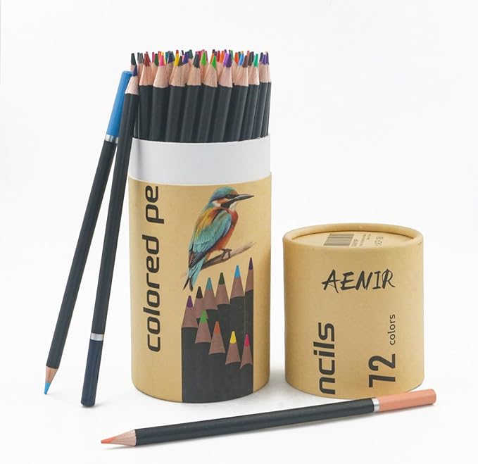 Colored Pencils for Adult Coloring Books, 72 Colors Drawing Pencils with Oil-Based Cores, Professional Art Supplies for Artists, Coloring Pencils for Adults, Color Pencils Set for Beginners and Teens.