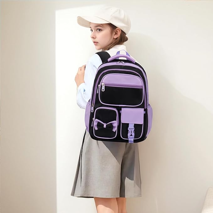 Backpack for Girls Lightweight Kids Backpacks for Middle School Students Book Bag for Elementary Student Teen Girls Toddler Backpack for School