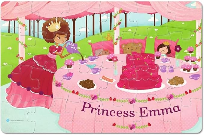 Personalized Jigsaw Puzzle for Kids, 24-Piece - I See Me! (Princess)