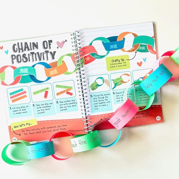 hand2mind Express Your Feelings Journal, Emotions Journal for Kids with Feelings Wheel, Social Emotional Books for Kids, Growth Mindset for Kids, Mindfulness for Kids, Calm Down Corner Supplies
