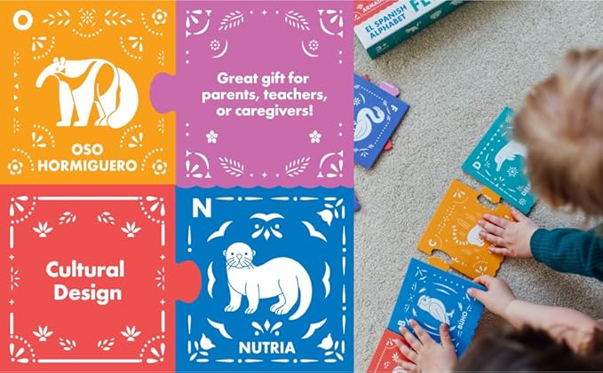 El Spanish Alphabet Jumbo Floor Puzzle, Sí Sabo Kids