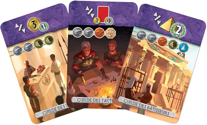 Asmodee 7 Wonders Duel Board Game BASE GAME - Intense Two-Player Battles in the Ancient World, Strategy Game for Kids and Adults, Ages 10+, 2 Players, 30 Minute Playtime
