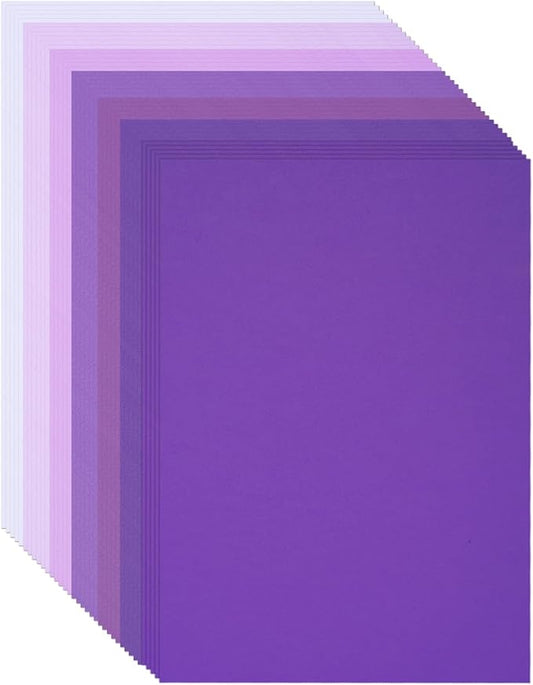 Construction Paper 8.5inx11in,70 Sheets,Set of 7 Colors 178GSM/65LB Heavyweight Construction Paper,Crafts,Arts,School Classroom Art Supplies Assorted Colors Bulk Paper