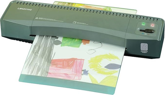Educational Insights Laminator, Hot and Cold Settings, Easy to Use, For Home, Office or Classroom