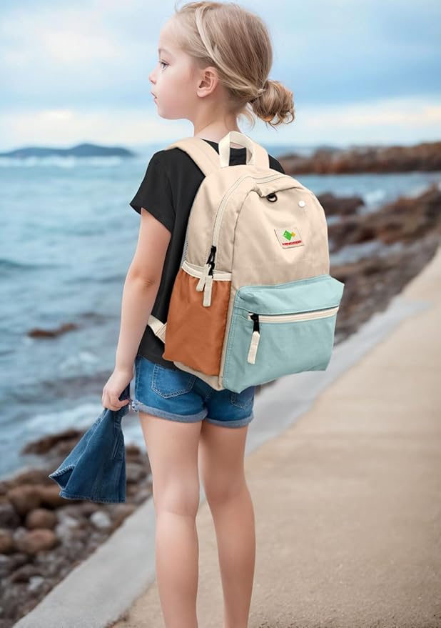 Kids Backpack for Boys Girls: Girls Backpack 6-10 - Kindergarten Elementary School Bookbag for Boy Girl