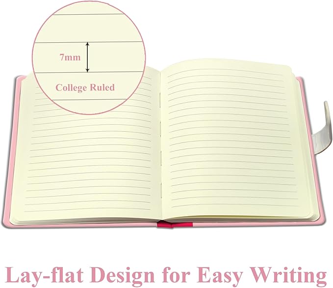 Candy Pop Journal for Girls - Gift for Teens, Kids - Diary with Pen & Magnetic Closure, 192 Pages for Writing, 5.3"x7.5" Hardcover Lined Notebook