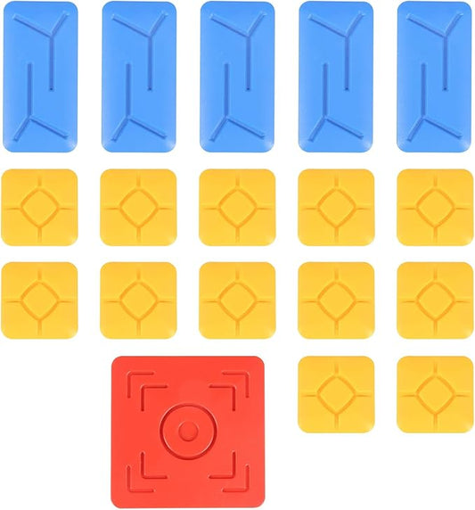 Sliding Puzzle Game Pieces Accessories - Super Electronic Huarongdao Original Standard Accessories, a Set of Magnetic Chess Pieces