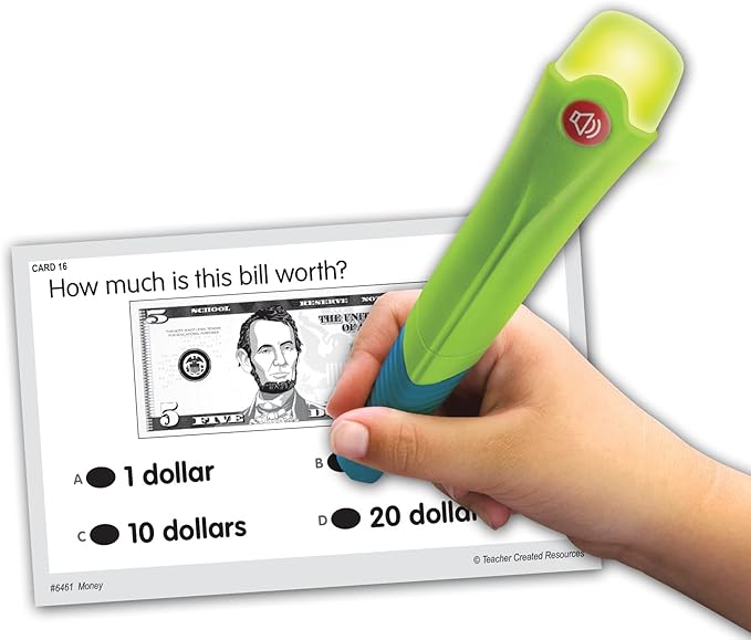 Teacher Created Resources Power Pen Learning Cards: Money (6461)