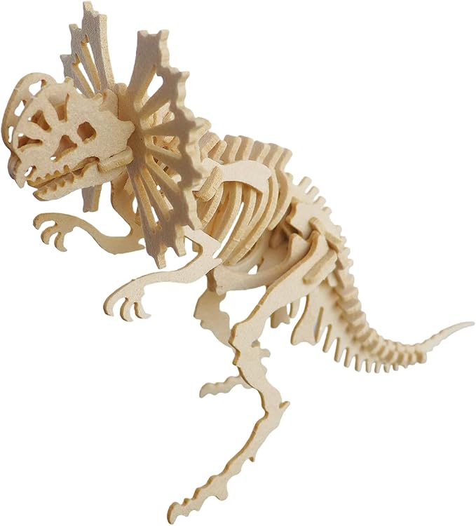 3D Puzzles for Kids, differenACt from Wooden Puzzles, Felt Dinosaur DIY Three-Dimensional Puzzle, Dinosaur Puzzle Toy Educational Game Set Gift