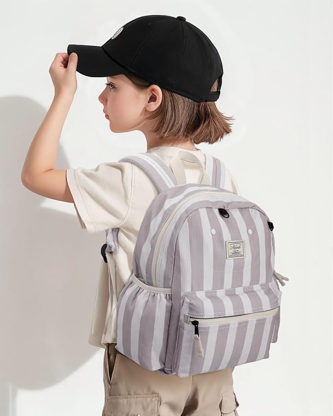 Corduroy Kids Backpack for Boys 6-10: Boys Girls Backpacks for Elementary Kindergarten 15” H Fit Folder