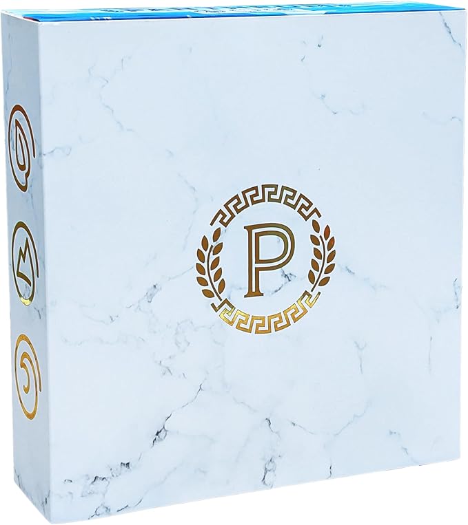 Pantheum: Demigods of Olympia | Family Strategy Game for Greek Mythology Fans | Ages 12+ | for 1-4 Players | Average Playtime 45-60 mins | Perfect for Family Game Night (Deluxe Game)