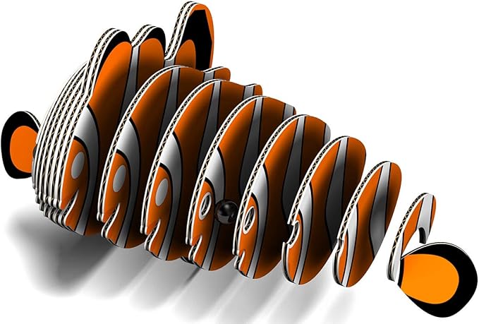 Eugy Clownfish 3D Puzzle, 16 Piece Eco-Friendly Educational Toy Puzzles for Boys, Girls & Kids Ages 6+