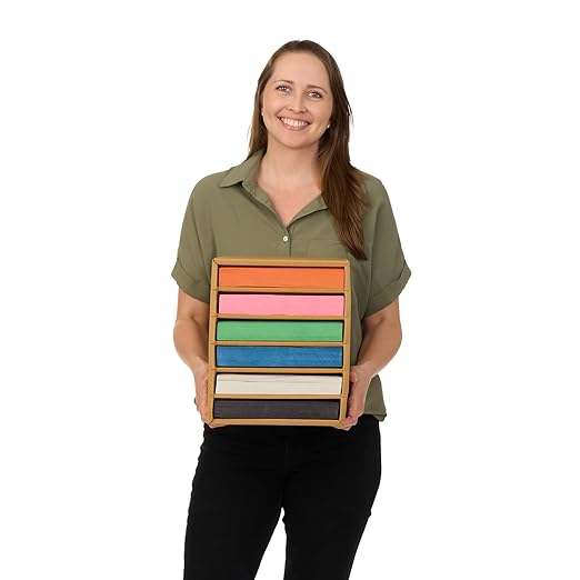 Colorations Lightweight Construction with Bonus Organizer - 1200 Sheets- 9" x 12", Assorted Colors, Bulk Arts and Crafts Supplies, Classroom Must Haves