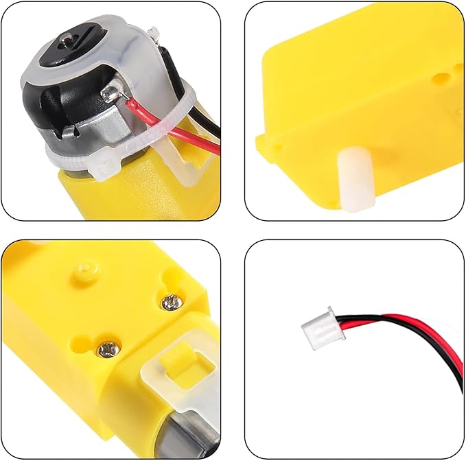 OSOYOO FlexiRover Building Kit for Arduino – Customizable Robot Car Chassis with 4 TT Motors and Wheels, Ideal for Robotics Development (Not Included Main Board for Arduino)