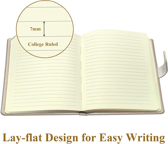Blue Jay Journal for Girls - Gift for Teen, Kids - Diary with Pen & Magnetic Closure, 192 Pages for Writing, 5.3"x7.5" Hardcover Lined Notebook