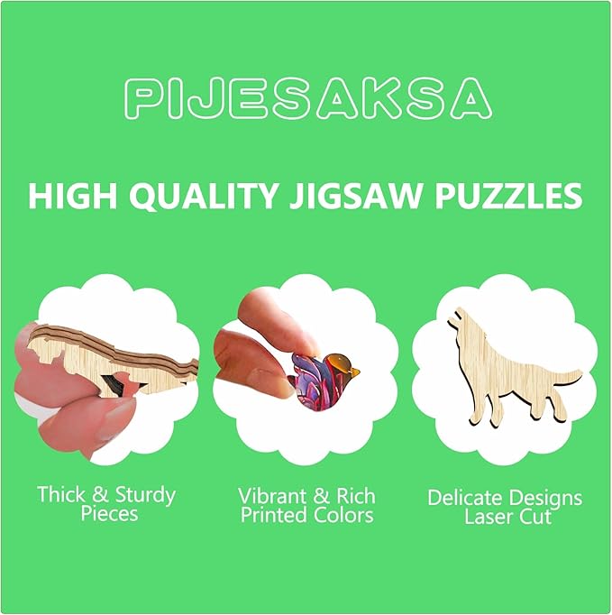 Wooden Puzzles for Adults, Treehouse Dream Wooden Jigsaw Puzzle for Adults, Wood Puzzles Adult, Unique Shape Puzzle, Fun Gifts for Friends & Family, Home Decor(S -8.5 * 8.2in-80 pcs)