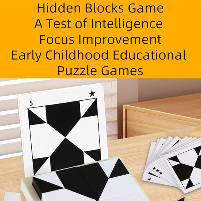 Children's Toys Educational Games ADHD Alzheimer's Disease Improve Concentration Brain teasers Intelligence Games Multiplayer Interaction Hidden Blocks