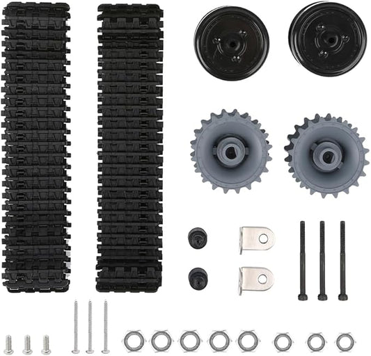 Smart Car kit Functions STEM Coding for Ages 13-16,16+ Tank Expansion Pack (Without Car-QD004