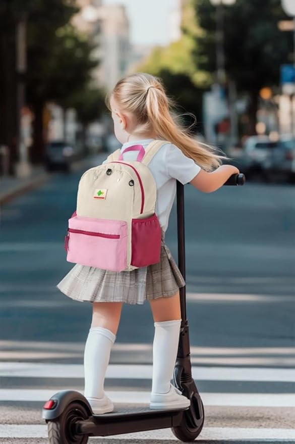 Toddler Backpack for Boys 2-5: Preschool Backpack for Boys Girls - Cute Kids Backpack for Boys 13.5" H Fit Folder