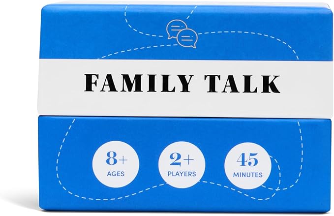 BestSelf Family Talk Icebreaker Deck – 150 Conversation Starters for Family Connections, Fun Bonding, Game Nights