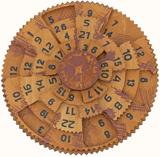Project Genius Grecian Computer Mechanical Math Puzzle, Wooden Brainteaser Gift for History Buffs and Smart Kids, Teens, and Adults - True Genius Series Inspired by The Ancient Antikythera Mechanism