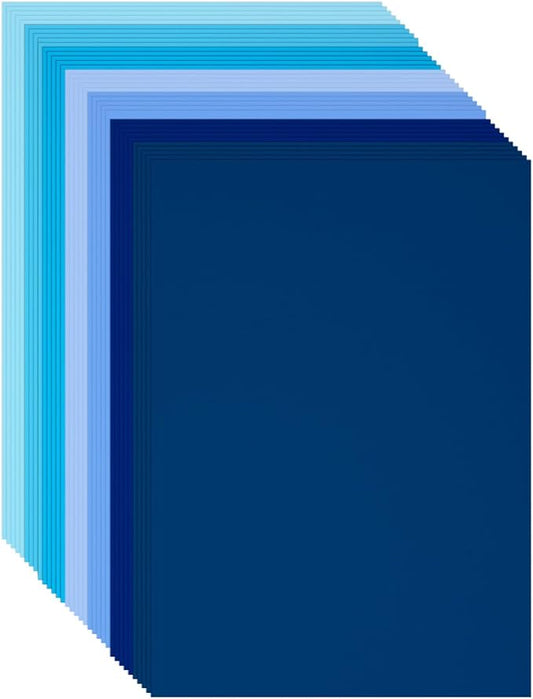 Construction Paper 8.5inx11in,70 Sheets,Set of 7 Colors 178GSM/65LB Heavyweight Construction Paper,Crafts,Arts,School Classroom Art Supplies Assorted Colors Bulk Paper
