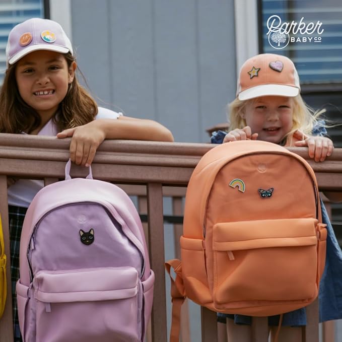 Parker Kids Backpack | Tear-Resistant & Comfortable Backpack for Kids with Patch Customization | Play-Proof Kid School Bag