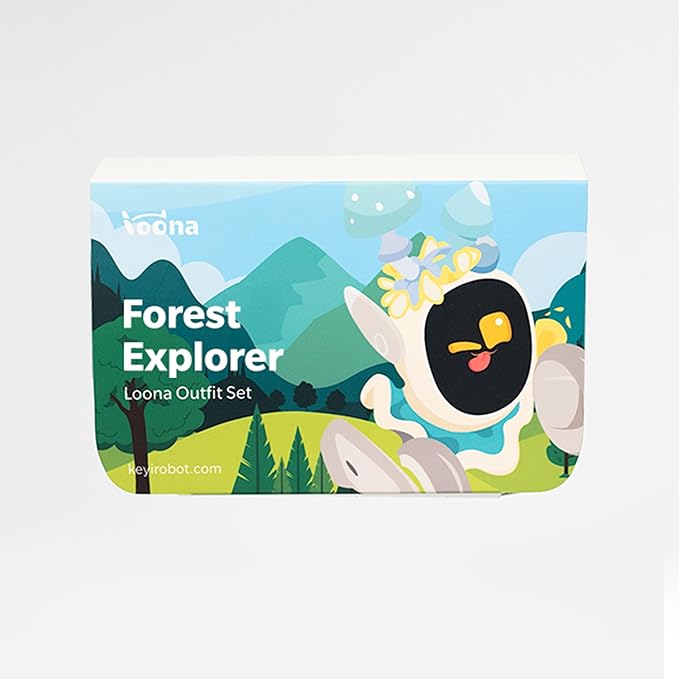 Forest Explorer Outfit — Handmade Crochet Headpiece and Collar Set with a Nature-Inspired Theme, Perfect for Transforming Your Pet Robot Toys into a Cute Companion