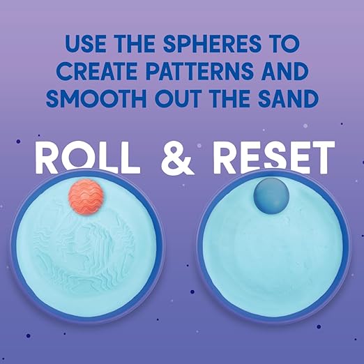 Educational Insights Playfoam® Sand Sensory Spheres - Relaxing Zen Garden Kits for Calm Down Corner or Desk, Anxiety Tools and Meditation Sets for Kids & Adults, Stress Relief Toys, Ages 5+