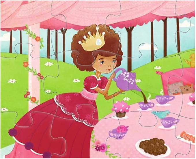 Personalized Jigsaw Puzzle for Kids, 24-Piece - I See Me! (Princess)