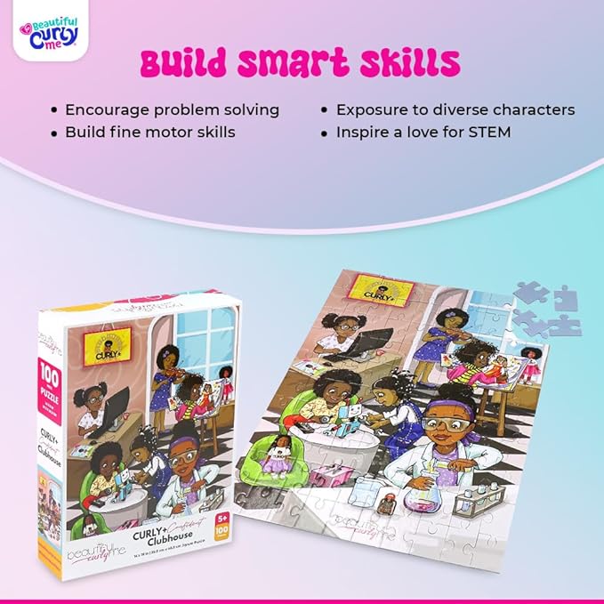 100 Piece Puzzle for Kids Ages 4-8 & 8-12 Year Old – Jigsaw Puzzle for Toddler Children, Girls & Boys – Educational Puzzle and Gift to Inspire Future Scientists, Engineers & Artists - 14"x19"